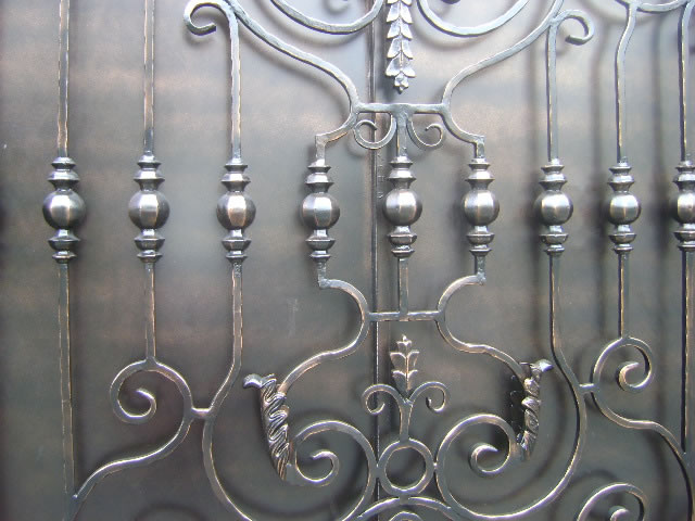Entrance Gate in Antique Copper Finish Entrance Gate in Antique Copper Finish