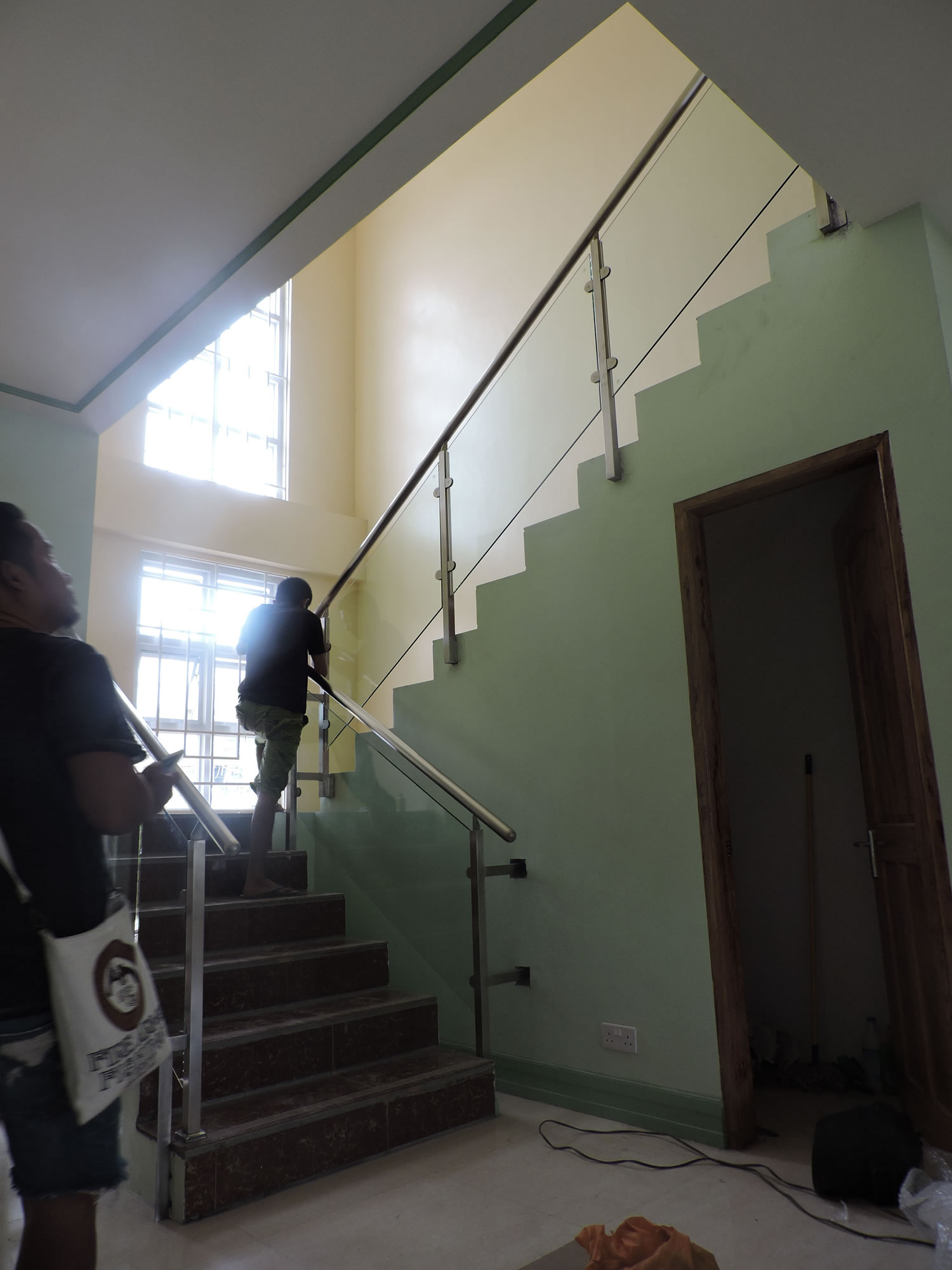 Glass Stair Railing Biocol Albay Philippines