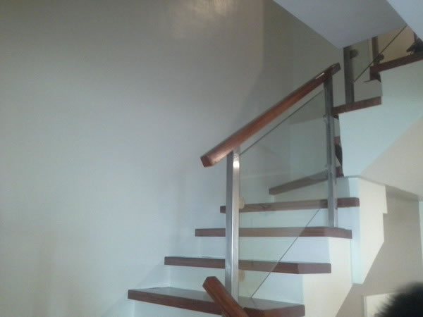 Stair Glass Clear Tempered Stair Glass Clear Tempered