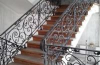 Wrought Iron Stair Railing, Entrance Gate, and False Balcony Railing Wrought Iron Stair Railing, Entrance Gate, and False Balcony Railing